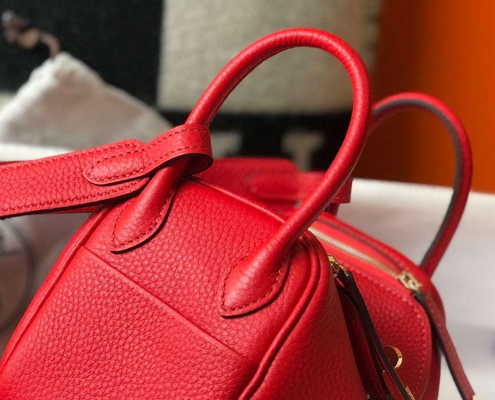 1:1 Replica Lindy Mini White/Burgundy/Green/Red/Yellow For Women 19cm / 7.4in