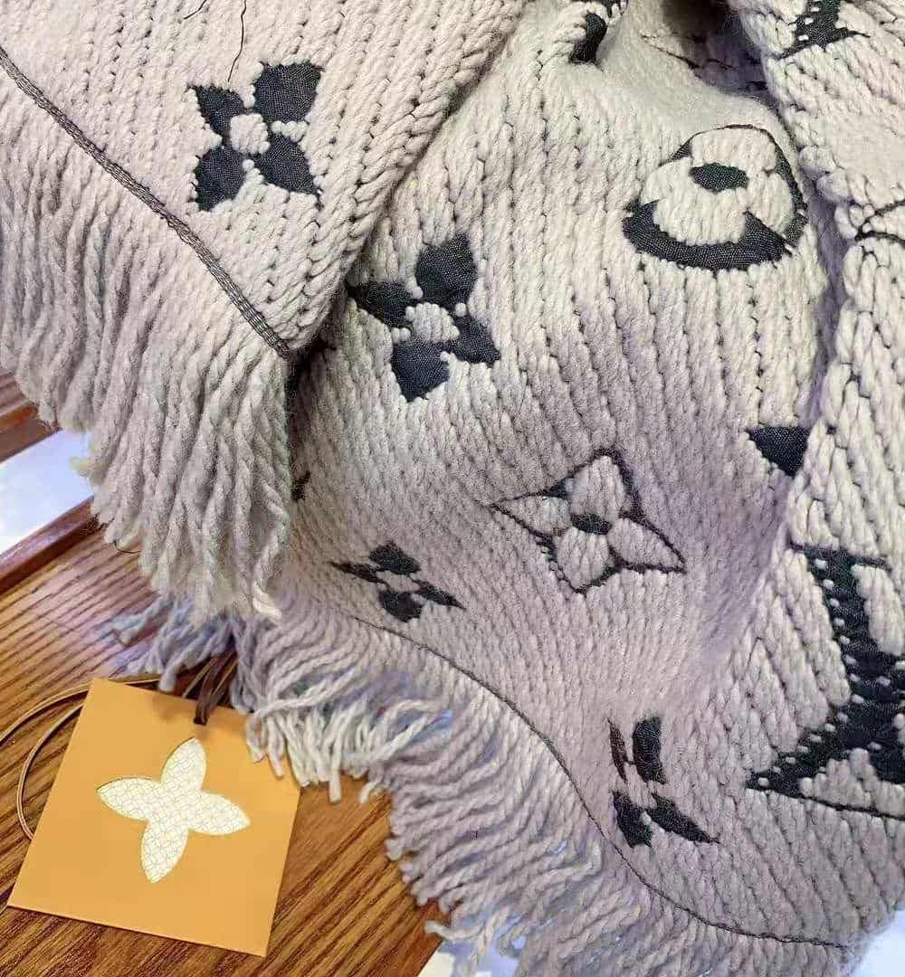 Logomania Scarf Grey For Women M74742 