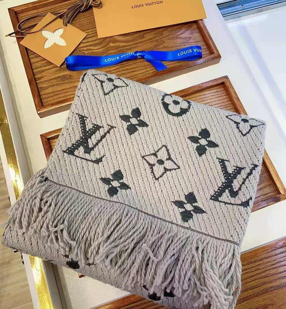 Logomania Scarf Grey For Women M74742 