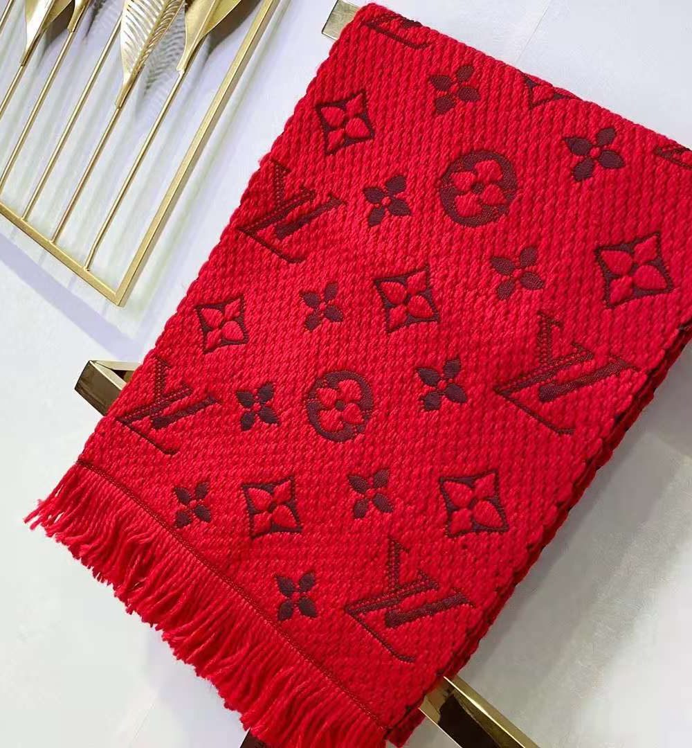 Logomania Scarf Red For Women M72432 
