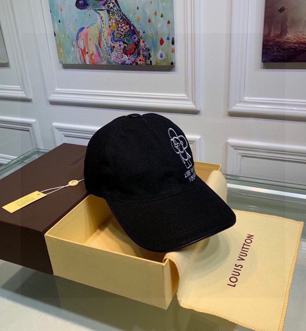 Louis Vuitton Be My Cap Black LV Cap