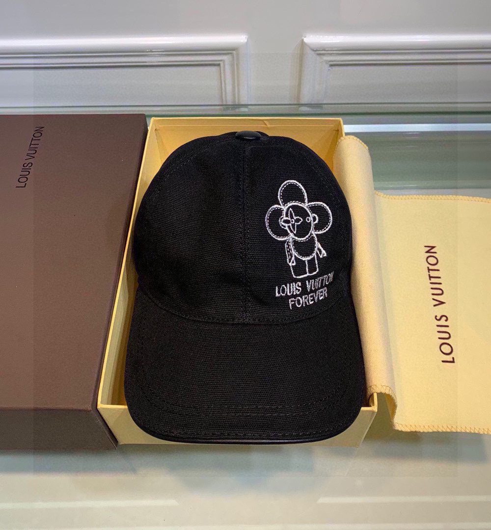 Louis Vuitton Be My Cap Black LV Cap