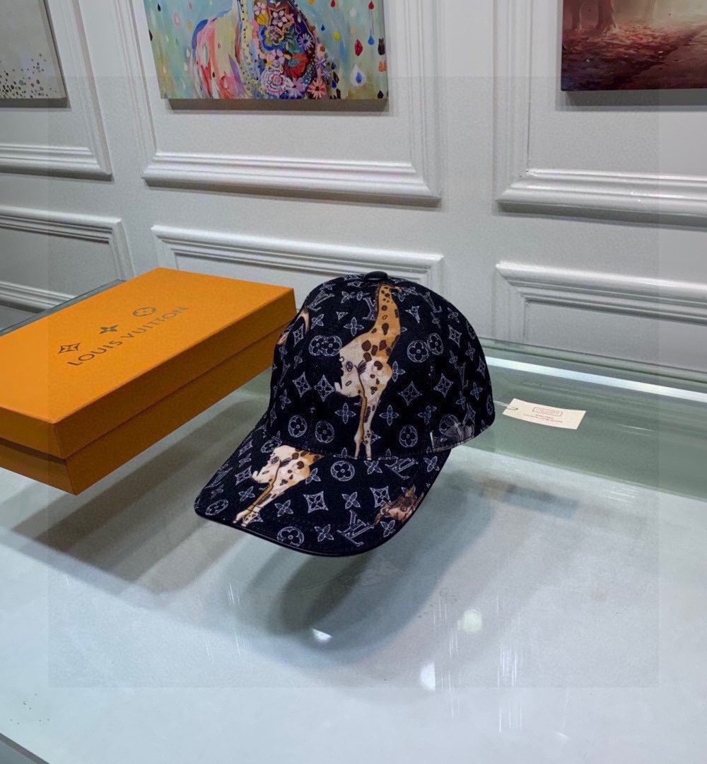 Louis Vuitton Be My Cap Black LV Cap