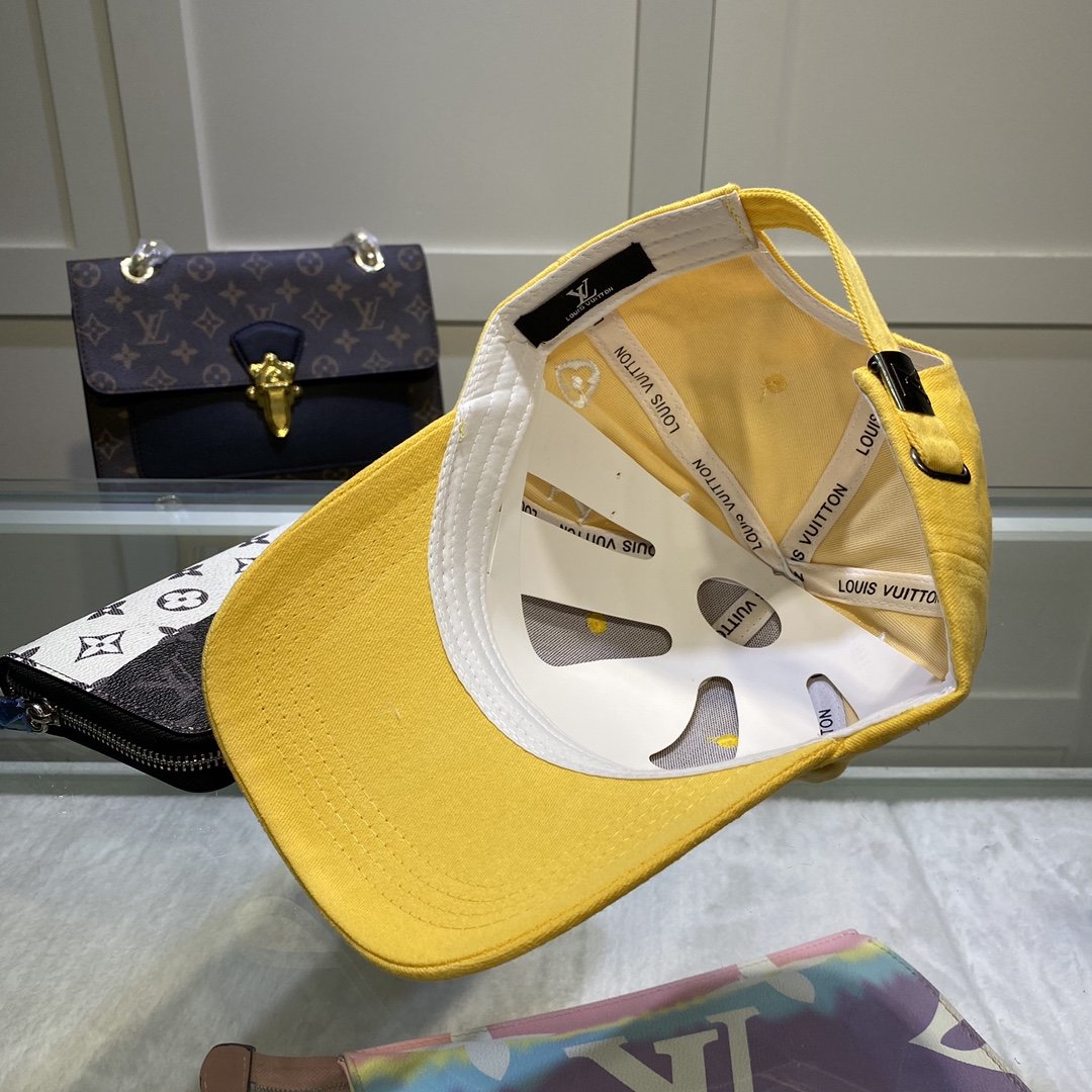 Louis Vuitton Be My Cap In Yellow - Image 3