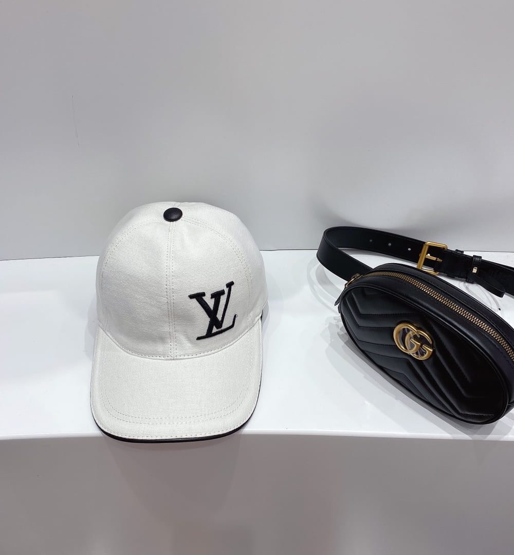 Louis Vuitton Be My Cap White LV Cap