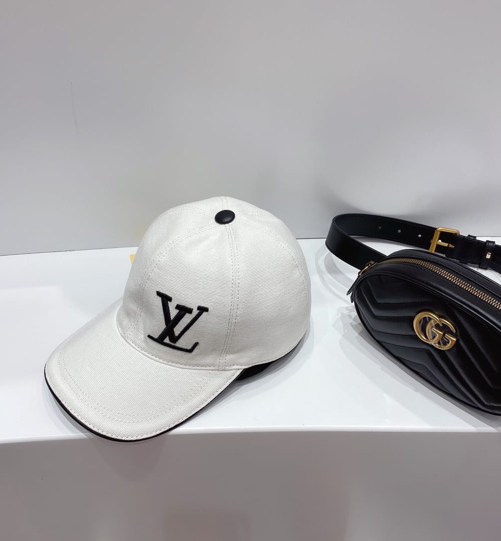 Louis Vuitton Be My Cap White LV Cap