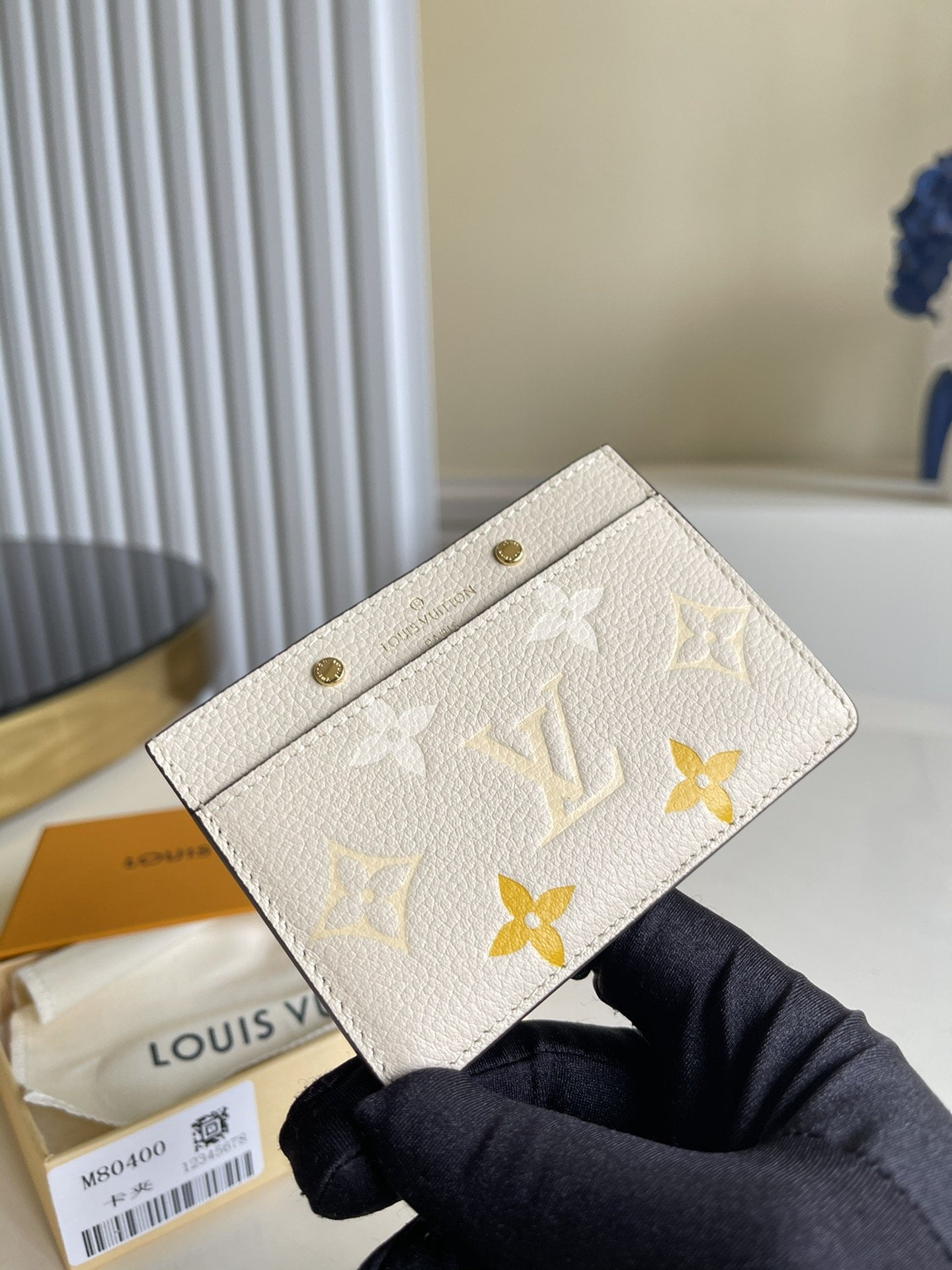 1:1 Replica Louis Vuitton Card Holder Monogram Empreinte For Women, Women's Wallet 4.3in/11cm LV