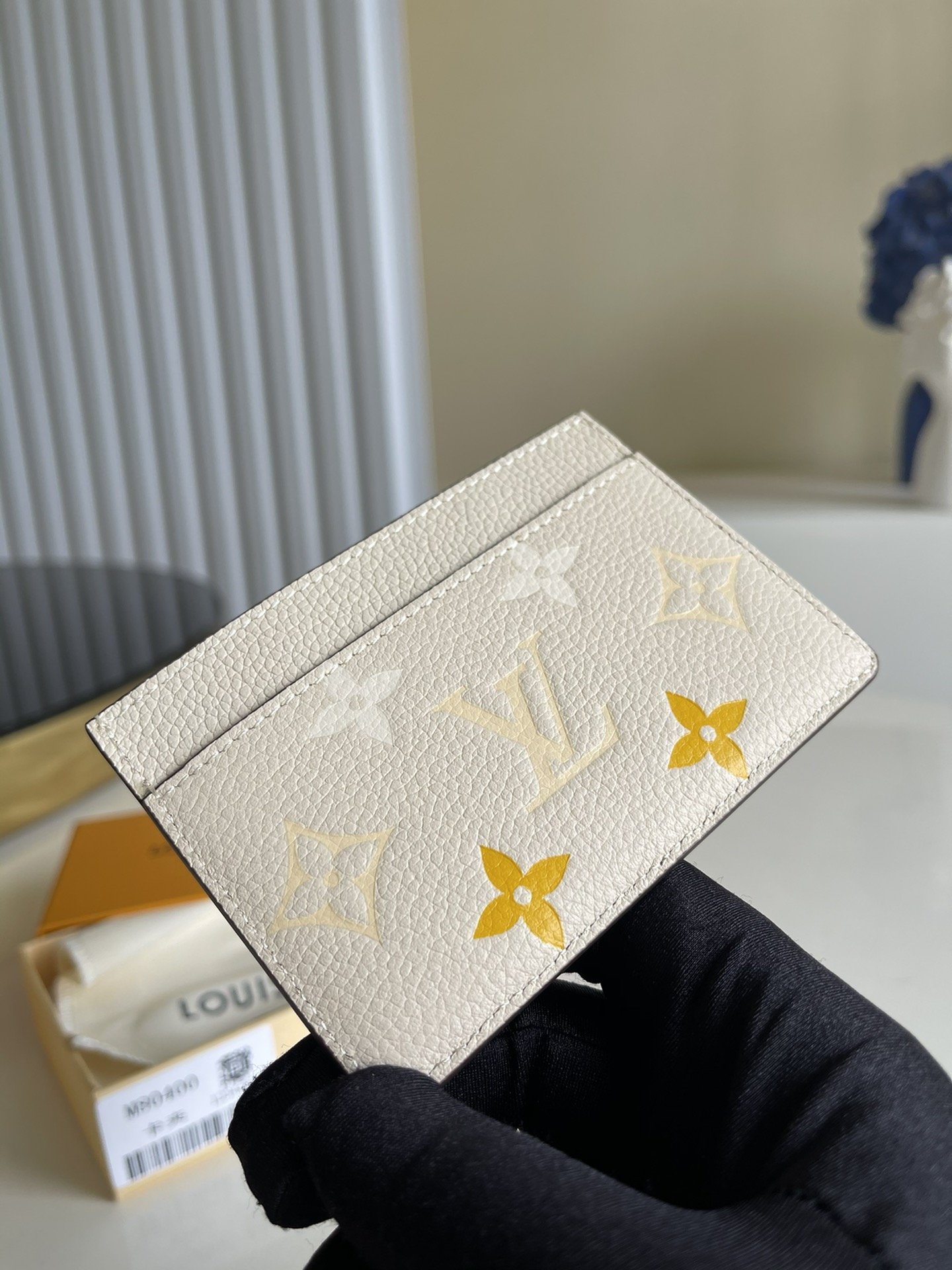 1:1 Replica Louis Vuitton Card Holder Monogram Empreinte For Women, Women's Wallet 4.3in/11cm LV - Image 4