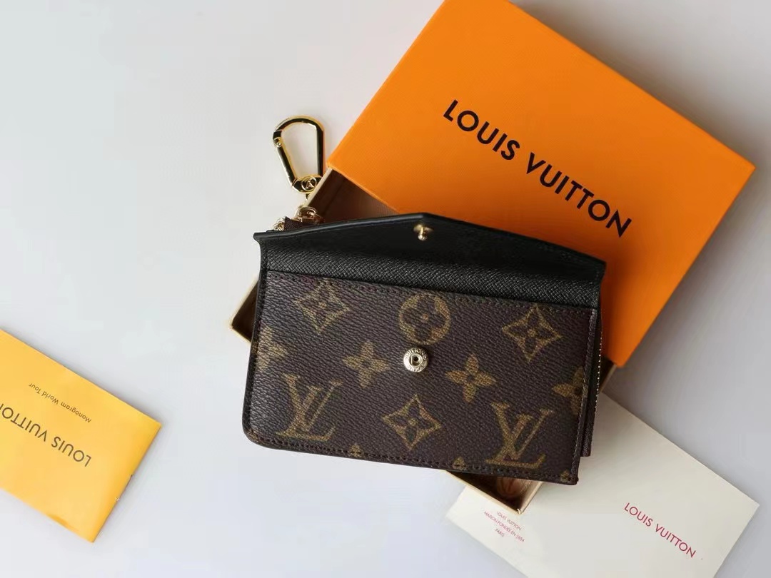 1:1 Replica Louis Vuitton Card Holder Recto Verso Monogram and Monogram Reverse Canvas For Women, Women's Wallets 5.1in/13cm LV - Image 4
