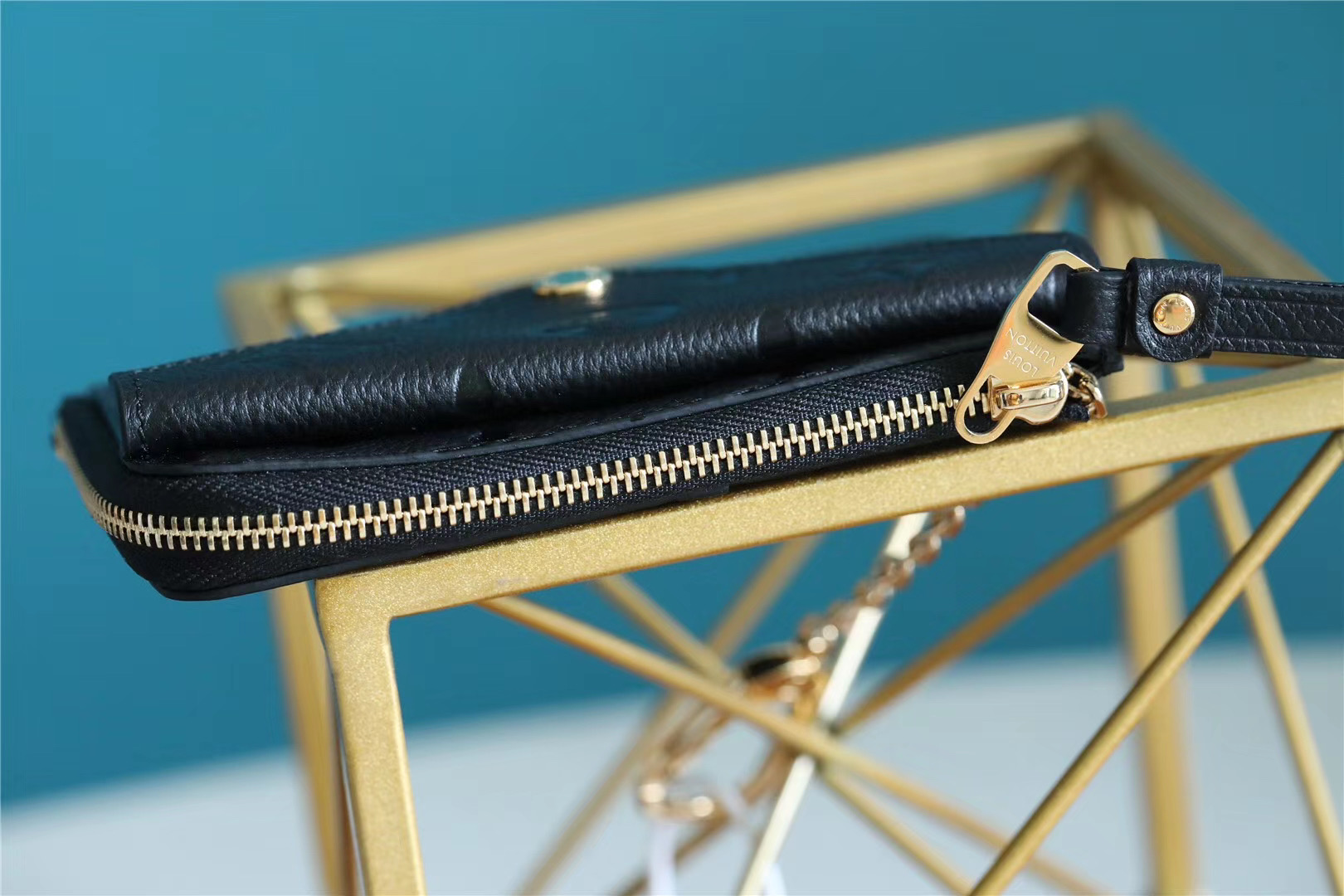 1:1 Replica Louis Vuitton Card Holder Recto Verso Monogram Empreinte Black For Women, Women's Wallets 5.1in/13cm LV M69421 - Image 7