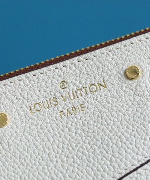 1:1 Replica Louis Vuitton Clea Wallet Monogram Empreinte Black For Women, Women's Wallets 11.7in/29.5cm LV M80174