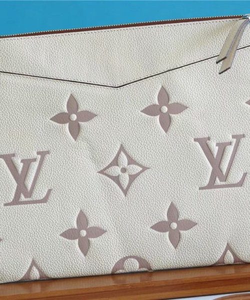 1:1 Replica Louis Vuitton Clea Wallet Monogram Empreinte Black For Women, Women's Wallets 11.7in/29.5cm LV M80174