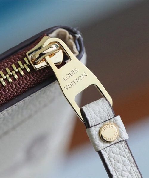 1:1 Replica Louis Vuitton Clea Wallet Monogram Empreinte Black For Women, Women's Wallets 11.7in/29.5cm LV M80174