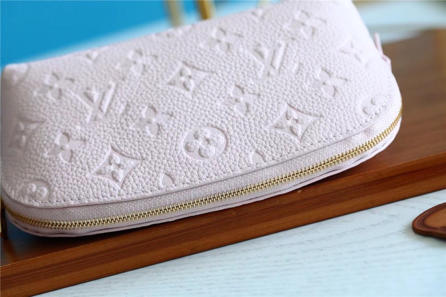 1:1 Replica Louis Vuitton Cosmetic Pouch PM Monogram Empreinte Light Pink For Women, Women's Wallets 7.5in/19cm LV - Image 7