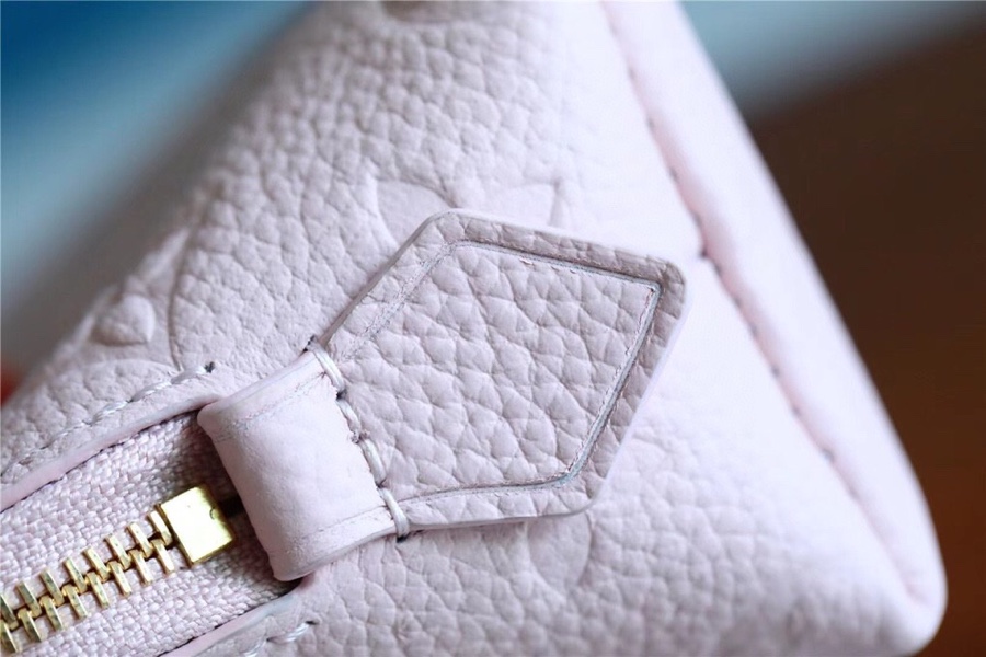 1:1 Replica Louis Vuitton Cosmetic Pouch PM Monogram Empreinte Light Pink For Women, Women's Wallets 7.5in/19cm LV - Image 4