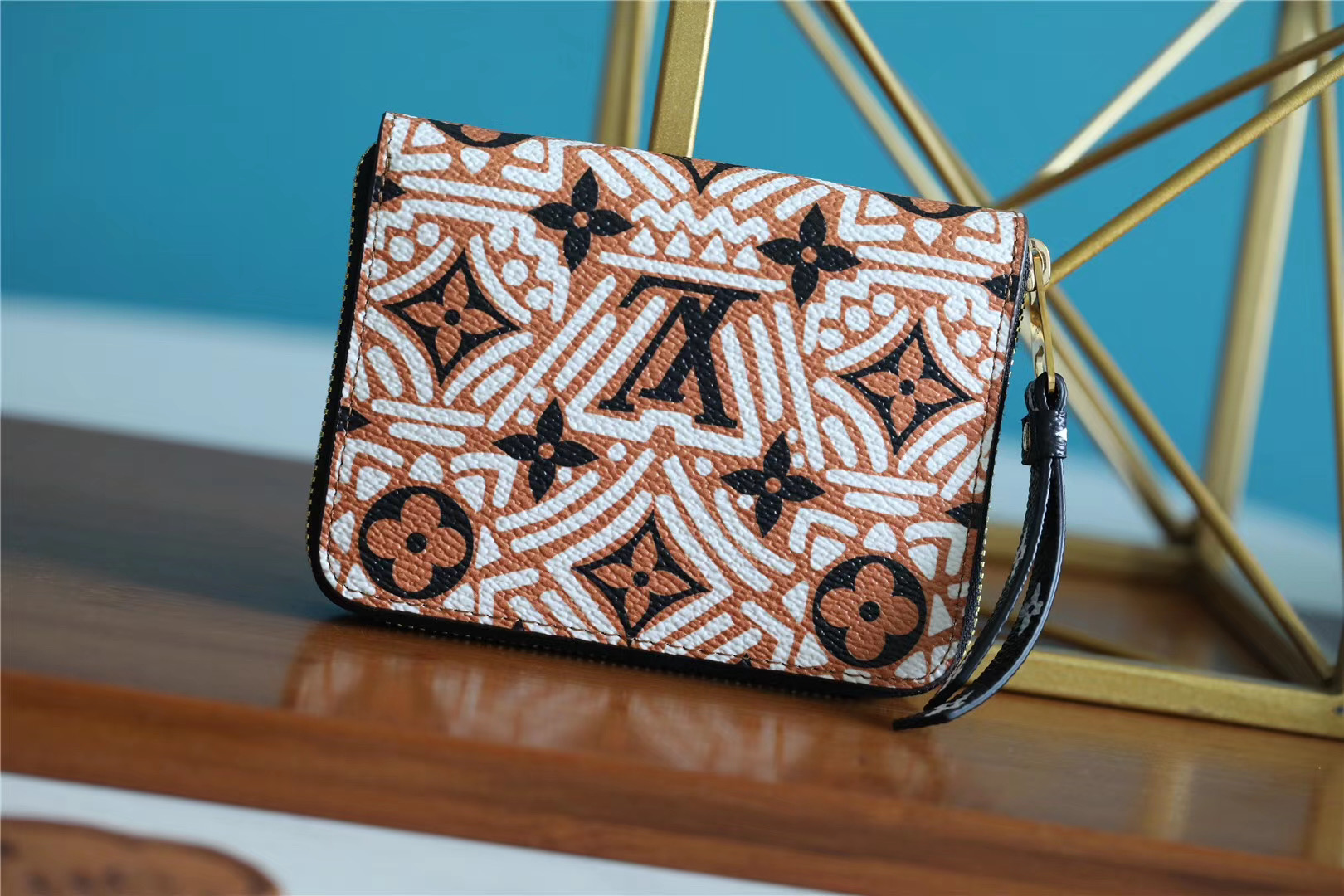 1:1 Replica Louis Vuitton Crafty Zippy Coin Purse Monogram Canvas For Women, Women's Wallets 4.3in/11cm LV M69496 - Image 5