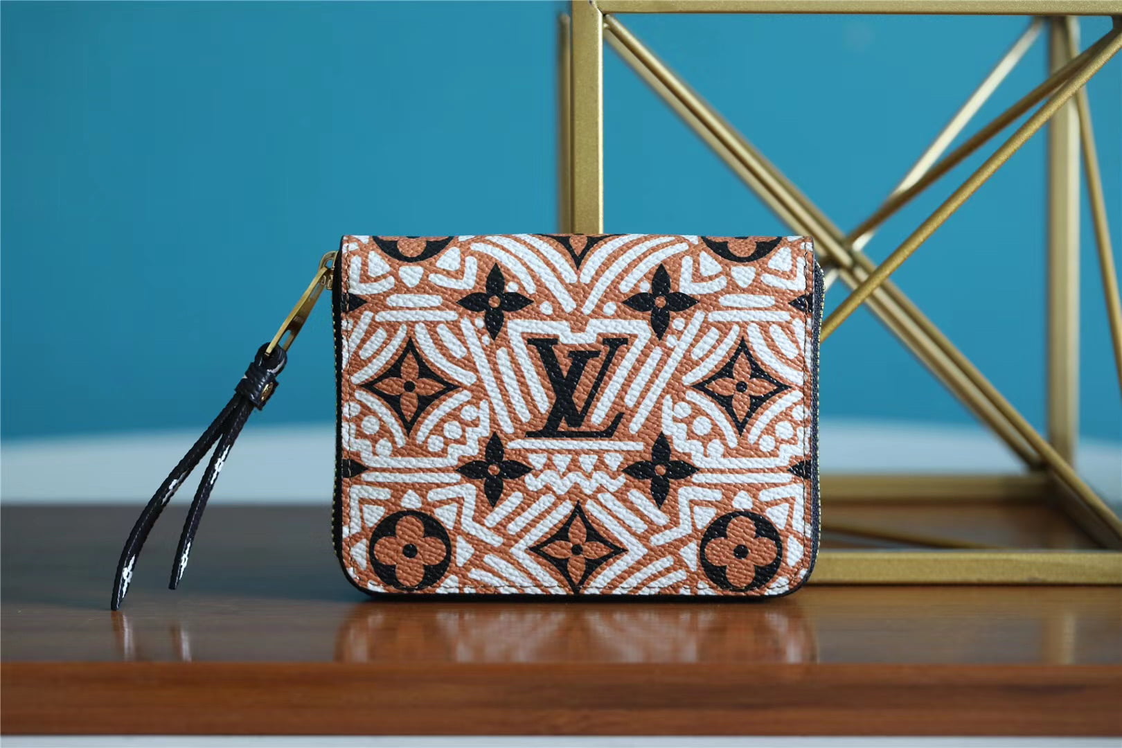 1:1 Replica Louis Vuitton Crafty Zippy Coin Purse Monogram Canvas For Women, Women's Wallets 4.3in/11cm LV M69496