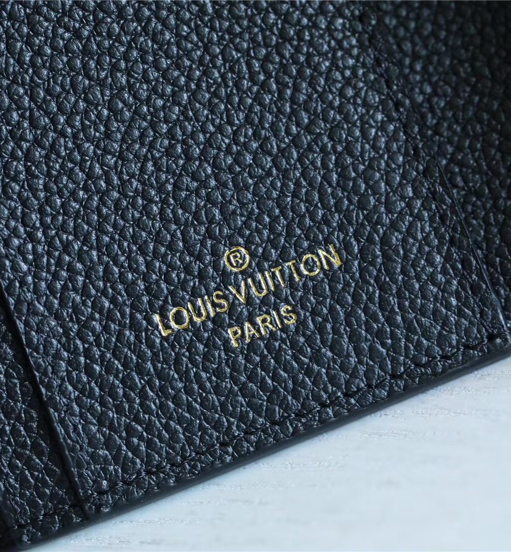 1:1 Replica Louis Vuitton Crafty Zoe Wallet Monogram Empreinte Caramel For Women, Women's Wallets 9.5in/24cm LV 