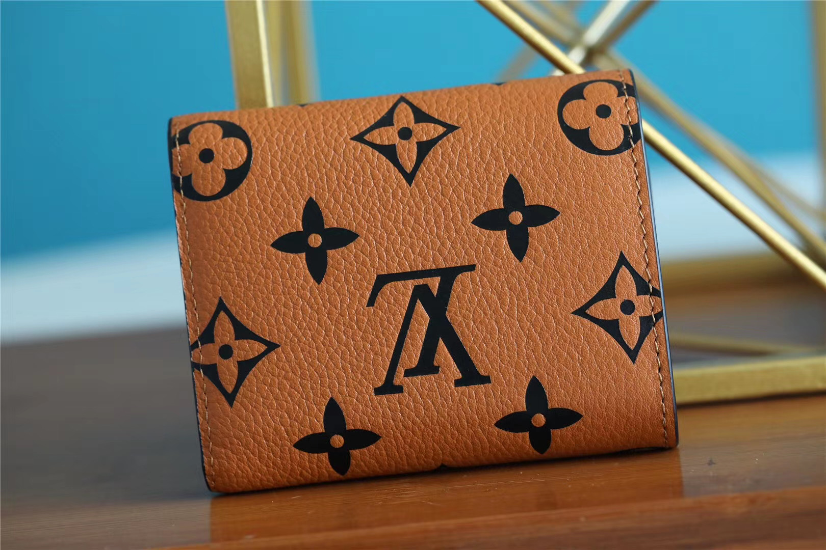 1:1 Replica Louis Vuitton Crafty Zoe Wallet Monogram Empreinte Caramel For Women, Women's Wallets 9.5in/24cm LV - Image 2