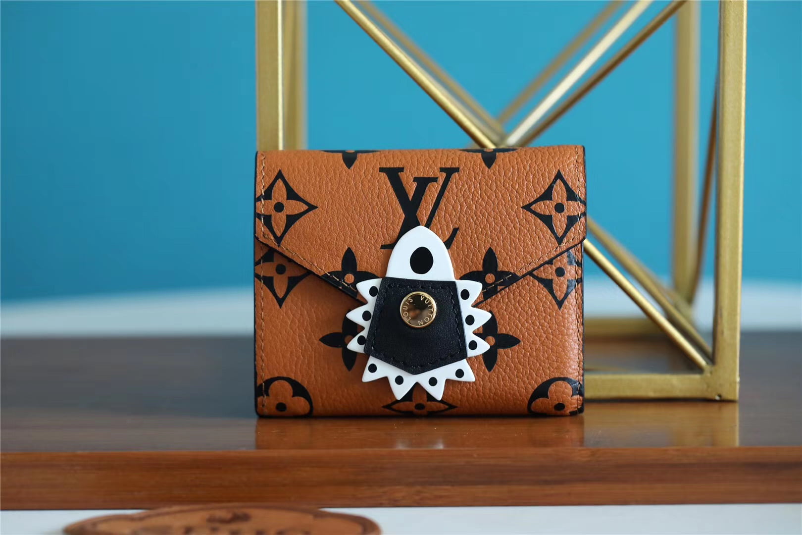 1:1 Replica Louis Vuitton Crafty Zoe Wallet Monogram Empreinte Caramel For Women, Women's Wallets 9.5in/24cm LV