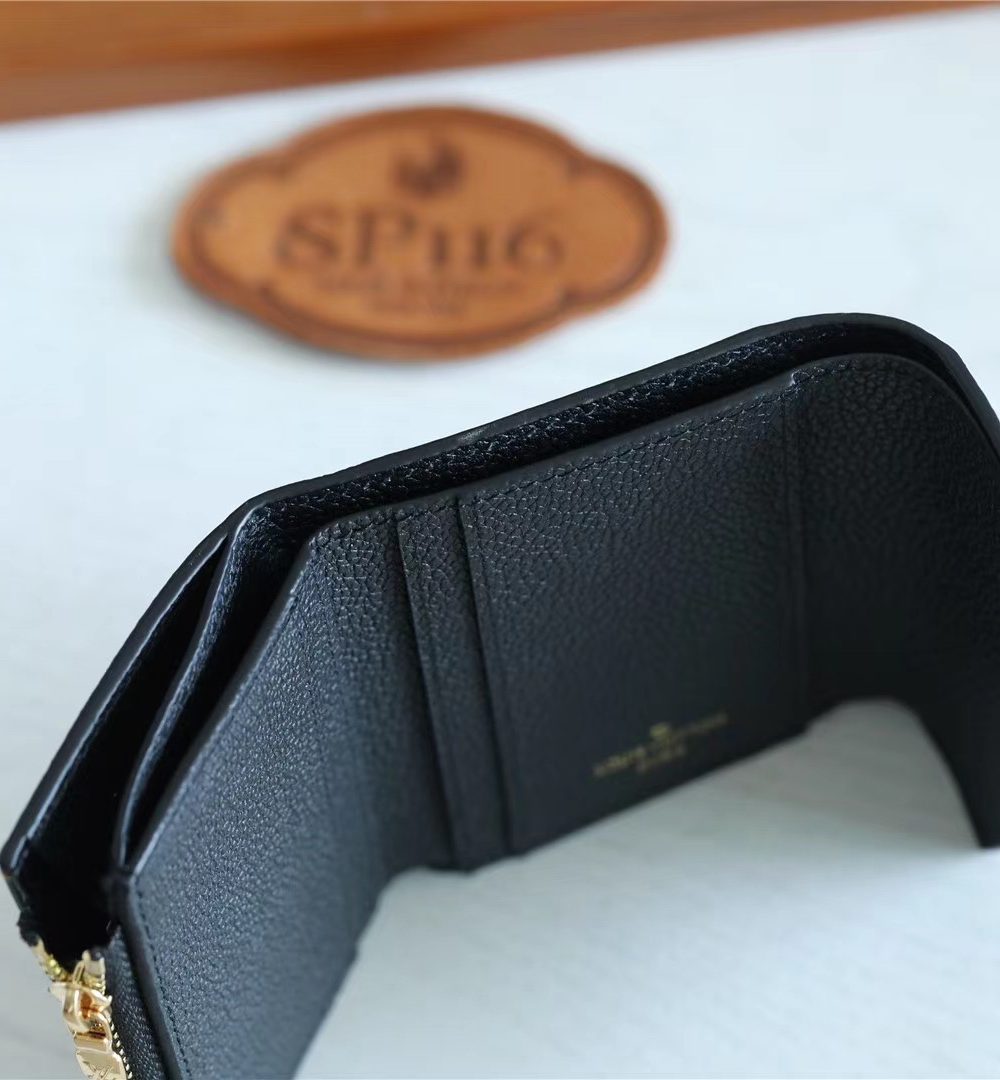 1:1 Replica Louis Vuitton Crafty Zoe Wallet Monogram Empreinte Caramel For Women, Women's Wallets 9.5in/24cm LV 