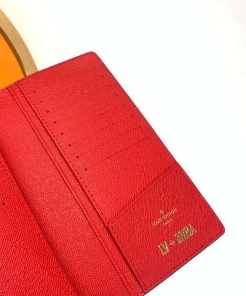 1:1 Replica Louis Vuitton Damier Graphite Wallet 19cm Brown