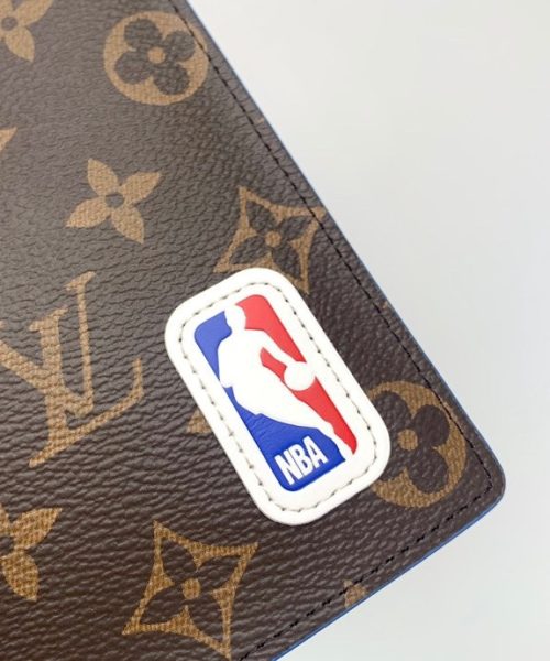 1:1 Replica Louis Vuitton Damier Graphite Wallet 19cm Brown