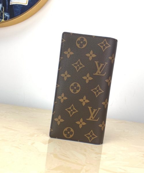 1:1 Replica Louis Vuitton Damier Graphite Wallet 19cm Brown