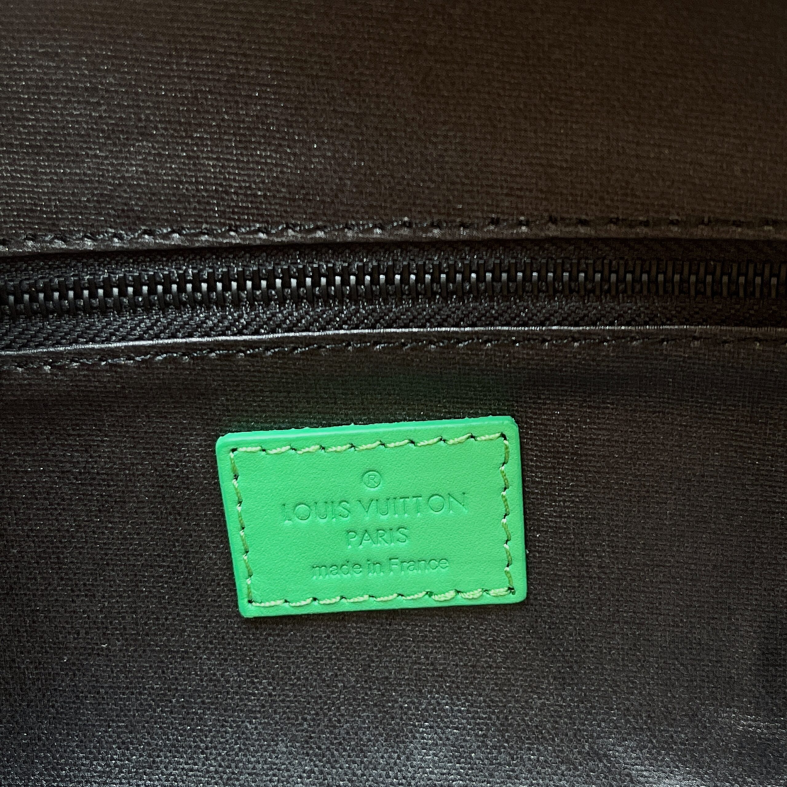 1:1 Replica Louis Vuitton Dopp Kit Poche Toilette Monogram Canvas By Virgil Abloh's Minty /Green For Women, Women's Wallets 11in/28cm LV M46253 - Image 2