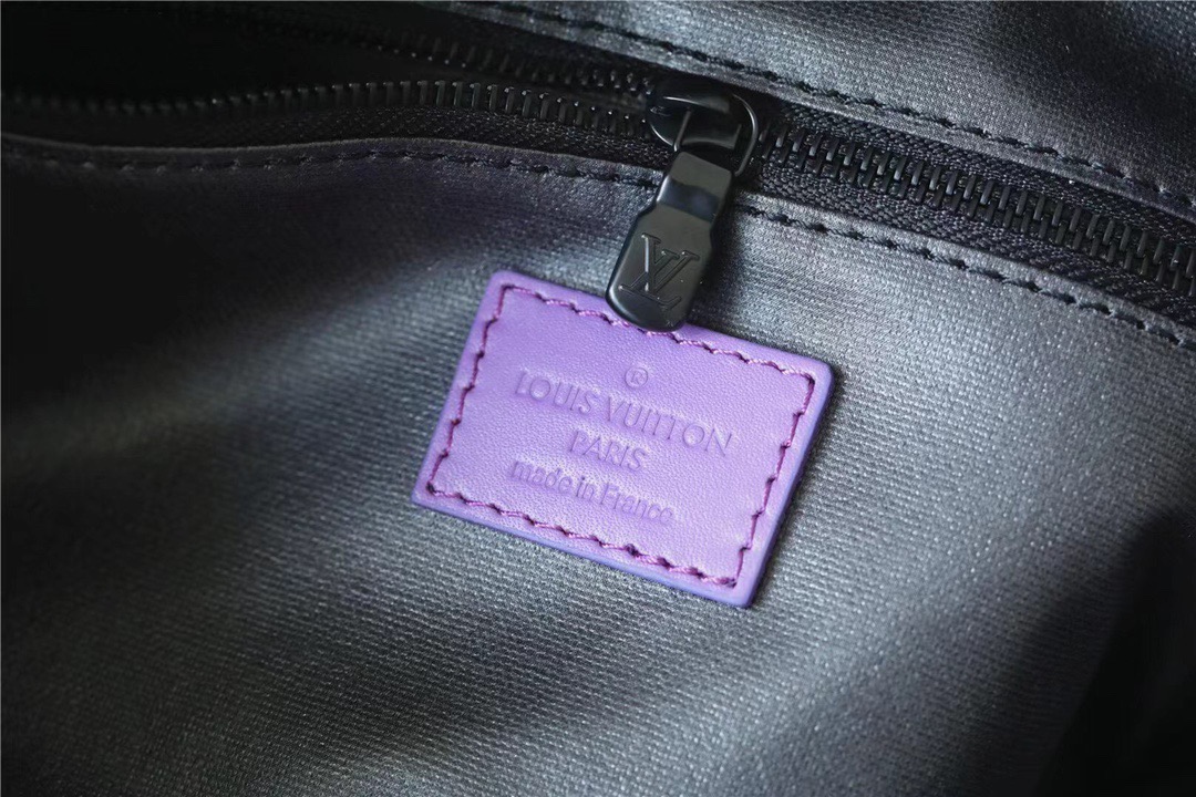 1:1 Replica Louis Vuitton Dopp Kit Poche Toilette Monogram Canvas By Virgil Abloh's Minty /Purple For Women, Women's Wallets 11in/28cm LV - Image 5