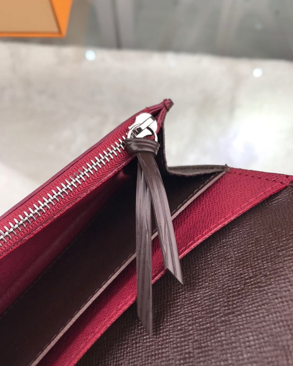 1:1 Replica Louis Vuitton Emilie Wallet Epi Fuchsia For Women, Women's Wallets 7.5in/19cm LV 