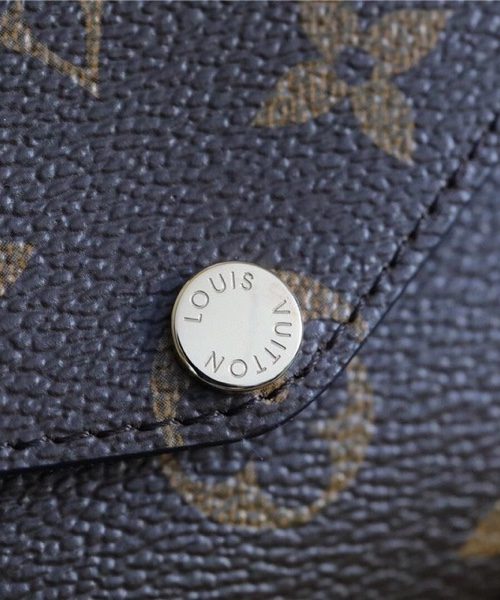 1:1 Replica Louis Vuitton Felicie Strap & Go Monogram Canvas Khaki Green For Women, Women's Wallets 6.7in/17cm LV M80091