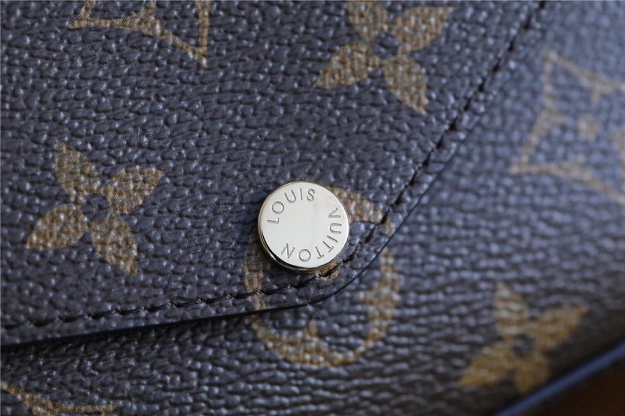 1:1 Replica Louis Vuitton Felicie Strap & Go Monogram Canvas Khaki Green For Women, Women's Wallets 6.7in/17cm LV M80091 - Image 3