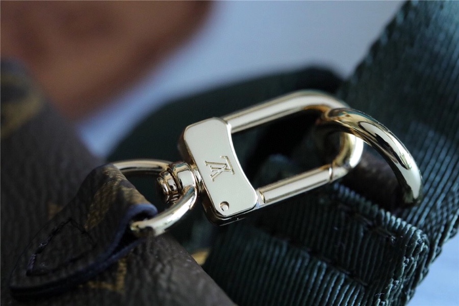 1:1 Replica Louis Vuitton Felicie Strap & Go Monogram Canvas Khaki Green For Women, Women's Wallets 6.7in/17cm LV M80091 - Image 12