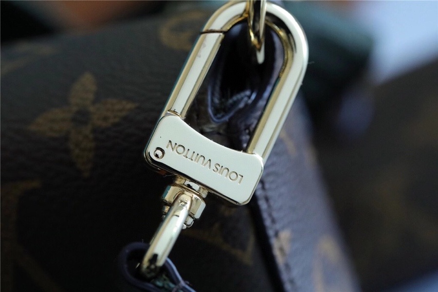 1:1 Replica Louis Vuitton Felicie Strap & Go Monogram Canvas Khaki Green For Women, Women's Wallets 6.7in/17cm LV M80091 - Image 5