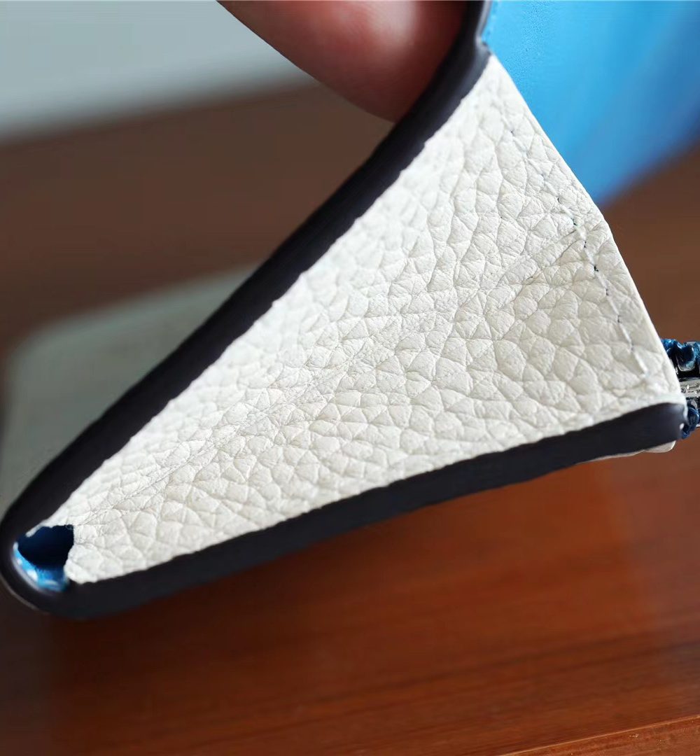 1:1 Replica Louis Vuitton Iris Compact Wallet Mahina White For Women, Women's Wallets 4.2in/12cm LV