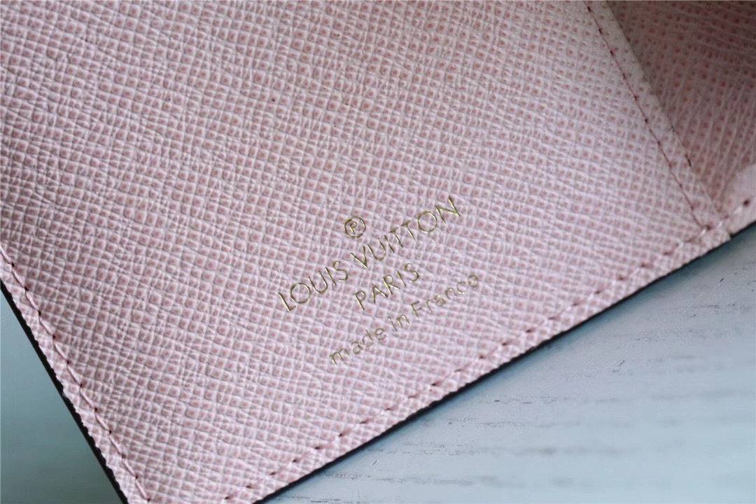 1:1 Replica Louis Vuitton Juliette Wallet Monogram Canvas Rose Ballerine Pink For Women, Women's Wallets 5.1in/13cm LV M80973 - Image 3
