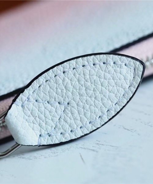 1:1 Replica Louis Vuitton Key Pouch Mahina Magnolia Pink For Women, Women's Wallets 5.1in/13cm LV M69508