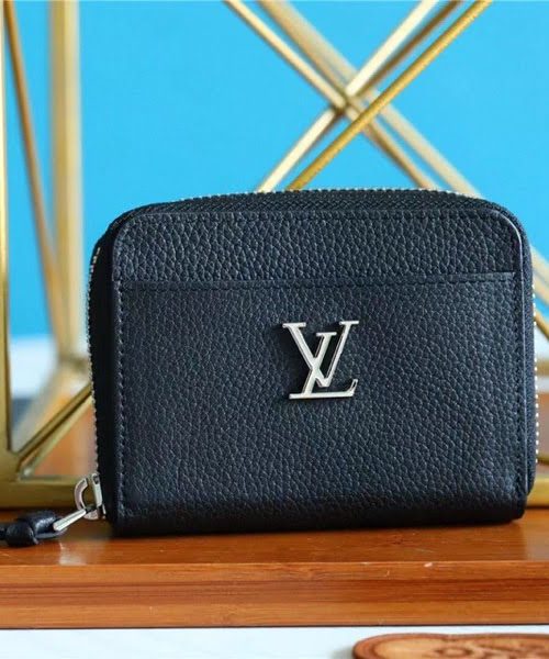 1:1 Replica Louis Vuitton Lockme Zippy Coin Purse For Women, Women's Wallets 4.3in/11cm LV M80099