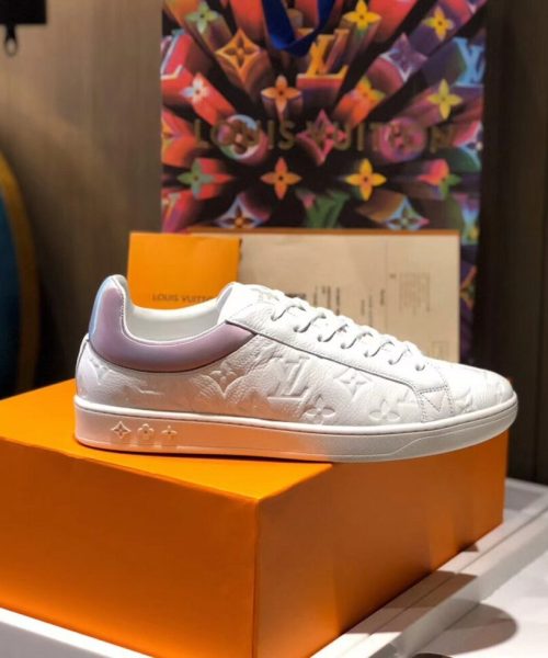 Louis Vuitton Luxembourg Sneaker Monogram Canvas White For Women LV