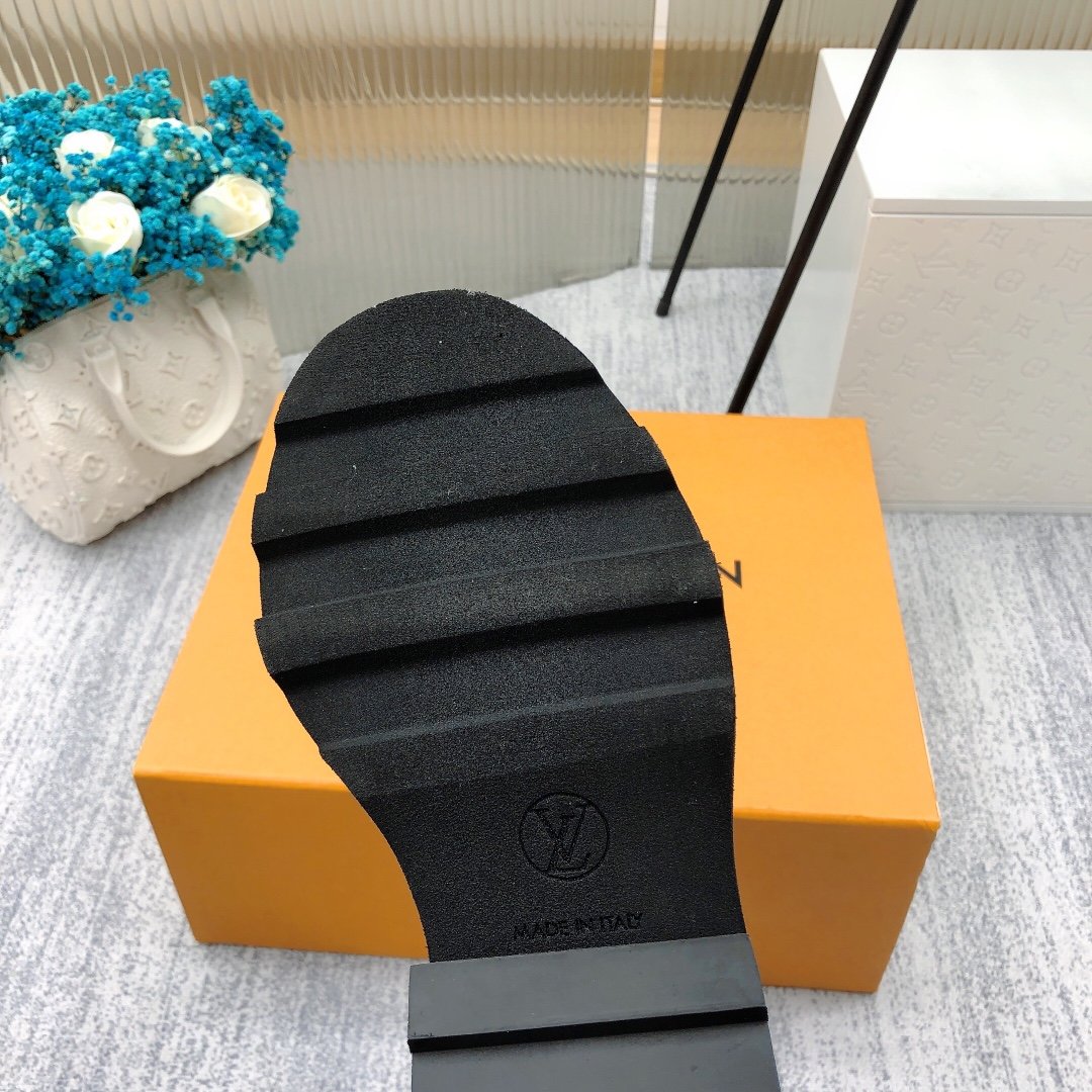 Louis Vuitton LV Beaubourg Ankle Boot Black For Women LV 1A94N6 - Image 2