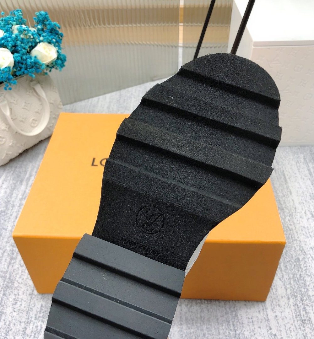 Louis Vuitton LV Beaubourg Ankle Boot White For Women LV