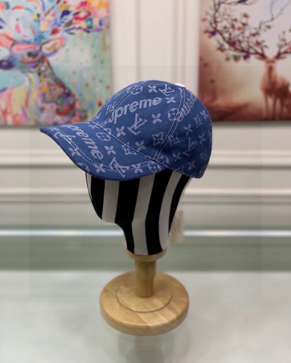 Louis Vuitton LV Get Ready Cap Monogram Blue LV Cap