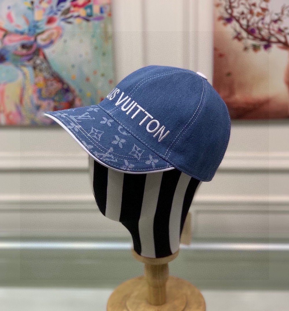 Louis Vuitton LV Get Ready Cap Monogram Blue LV Cap