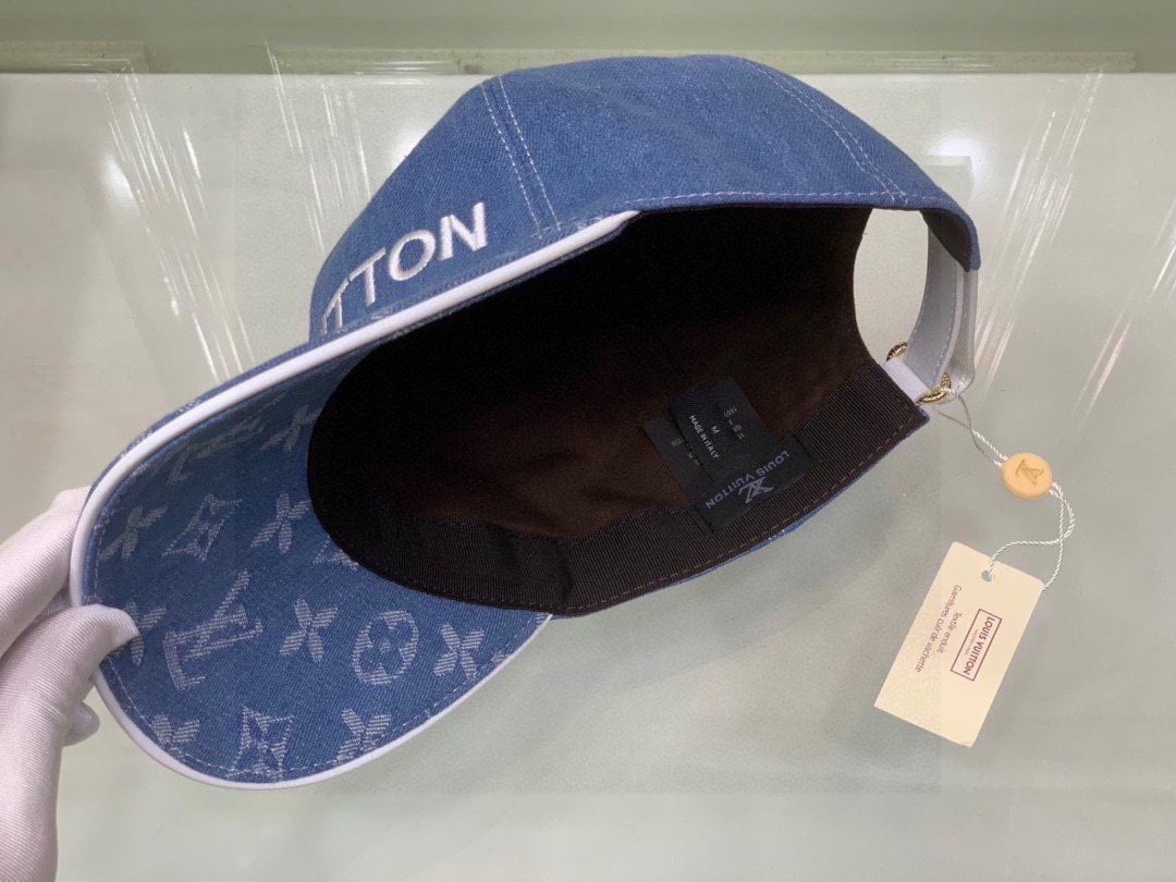 Louis Vuitton LV Get Ready Cap Monogram Blue LV Cap - Image 4