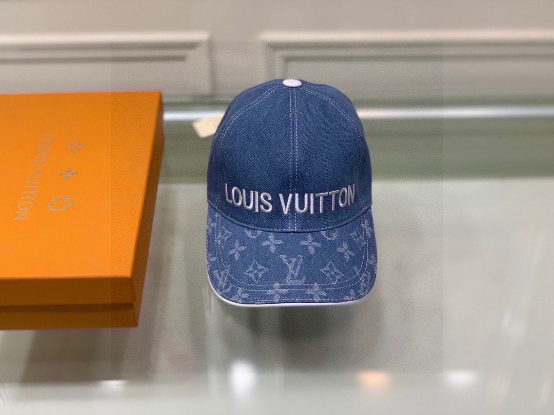Louis Vuitton LV Get Ready Cap Monogram Blue LV Cap - Image 3