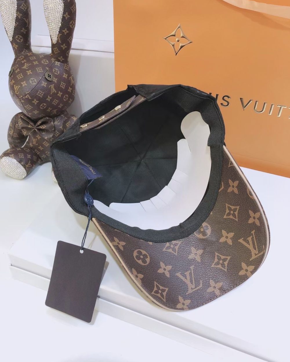 Louis Vuitton LV Get Ready Cap Monogram Canvas Black LV Cap M76528