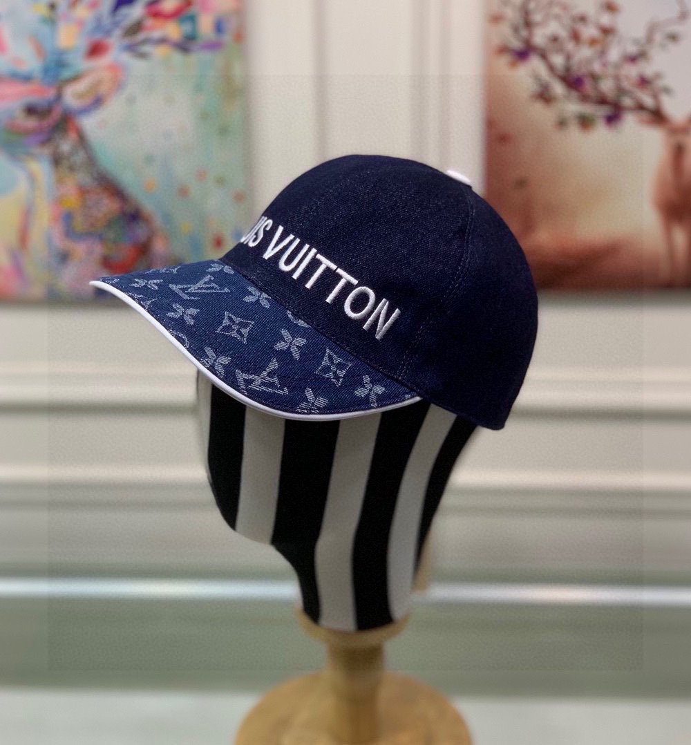 Louis Vuitton LV Get Ready Cap Monogram Dark Blue LV Cap