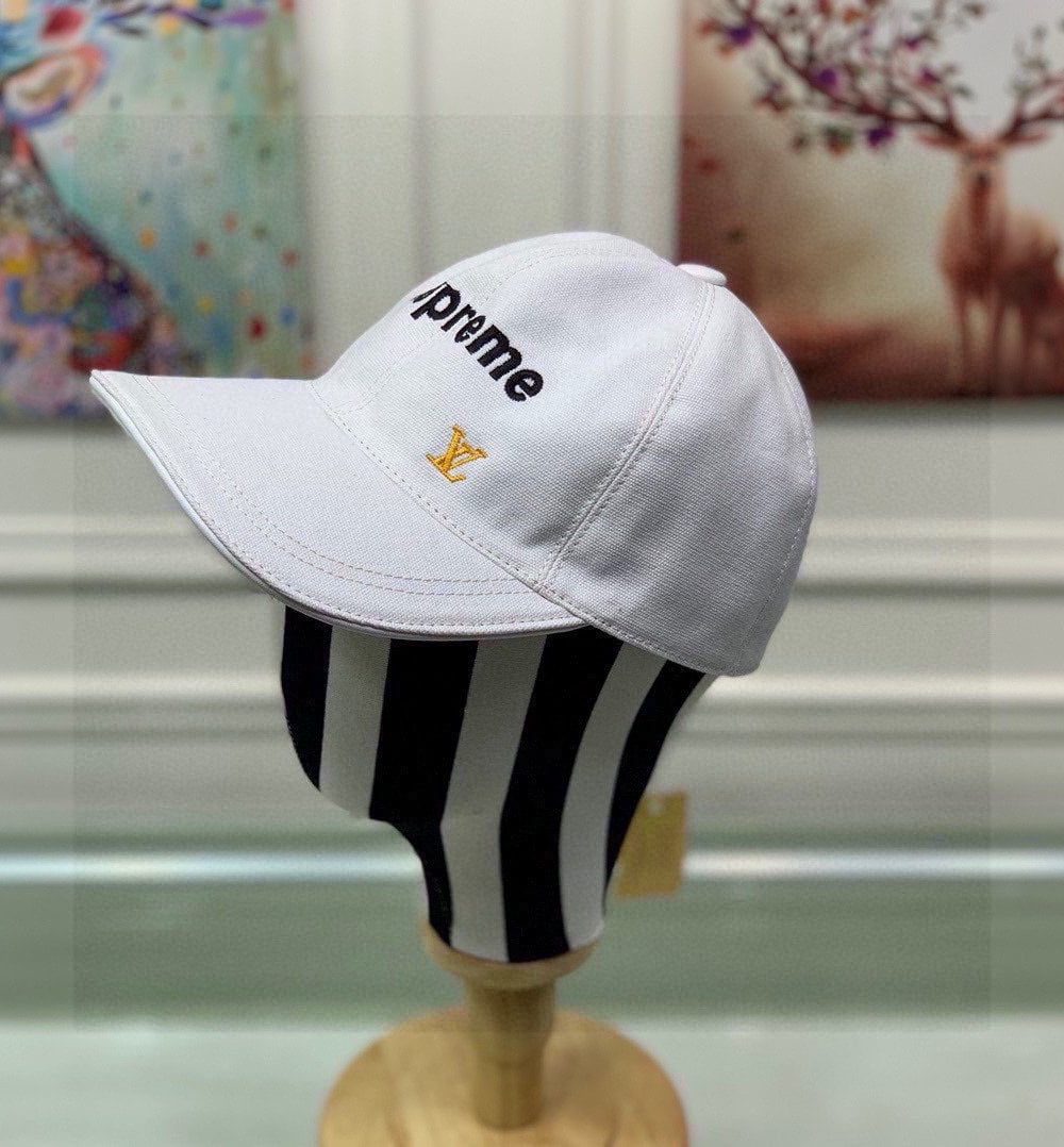 Louis Vuitton LV Get Ready Cap Supreme White LV Cap