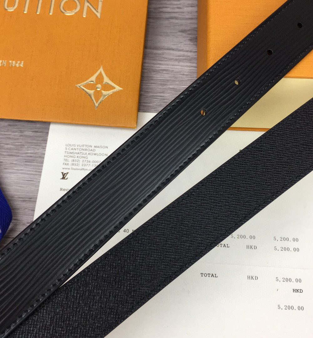 1:1 Replica Louis Vuitton LV Initiales Reversible Belt Epi, LV Women Belt